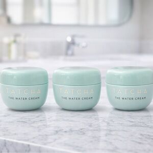 Tatcha The Water Cream 0.5 oz Mini Lightweight Hydration Lot of 3